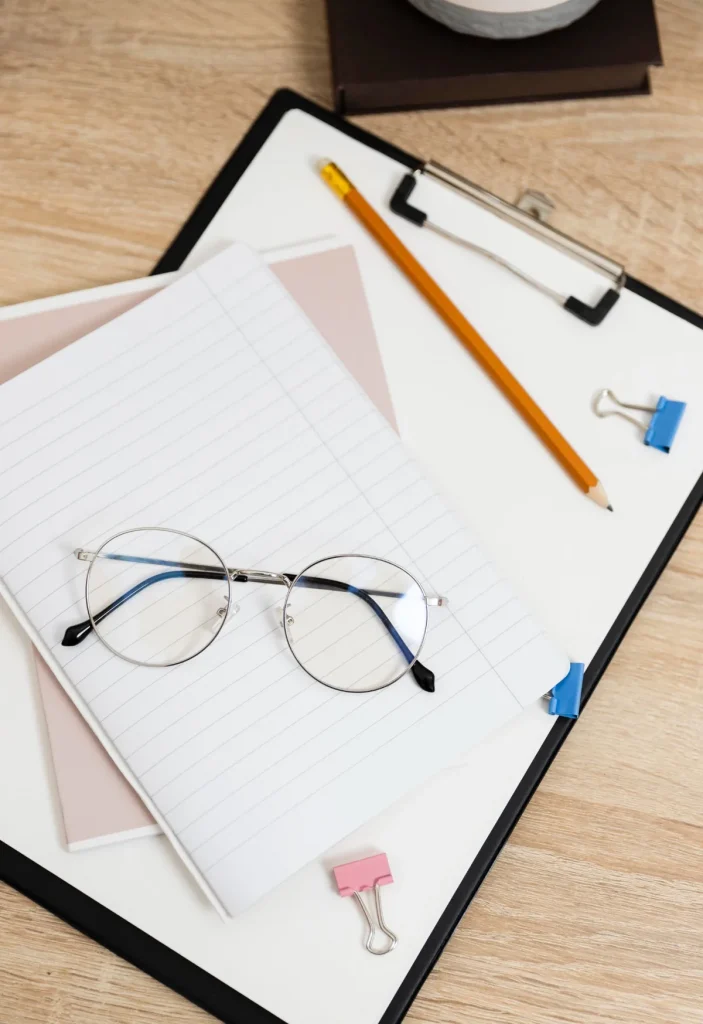 Material de apoyo utilizado durante un proceso de evaluación psicológica